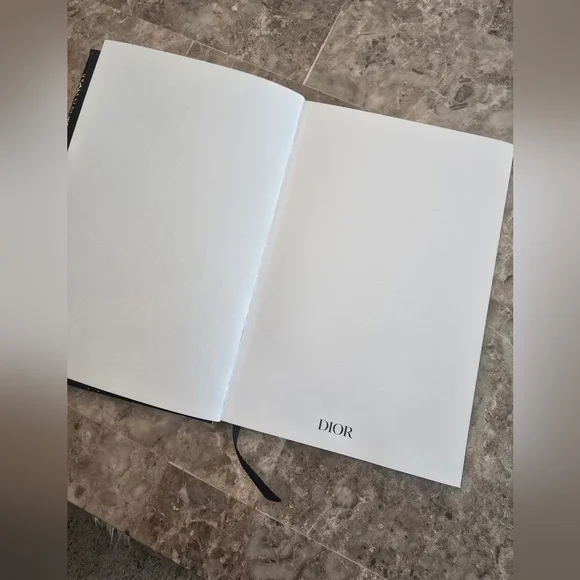 Dior Gold Floral Design Notebook - Picture 2 of 2